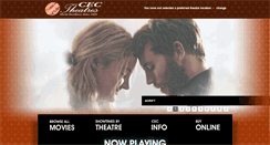 Desktop Screenshot of cectheatres.com
